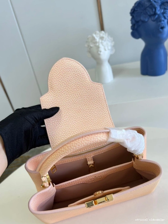 Official oldcobbler VUITTON BB CAPUCINES LOUIS 0812